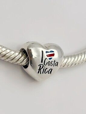 Pandora I Love Costa Rica Exclusive Dangle Charm